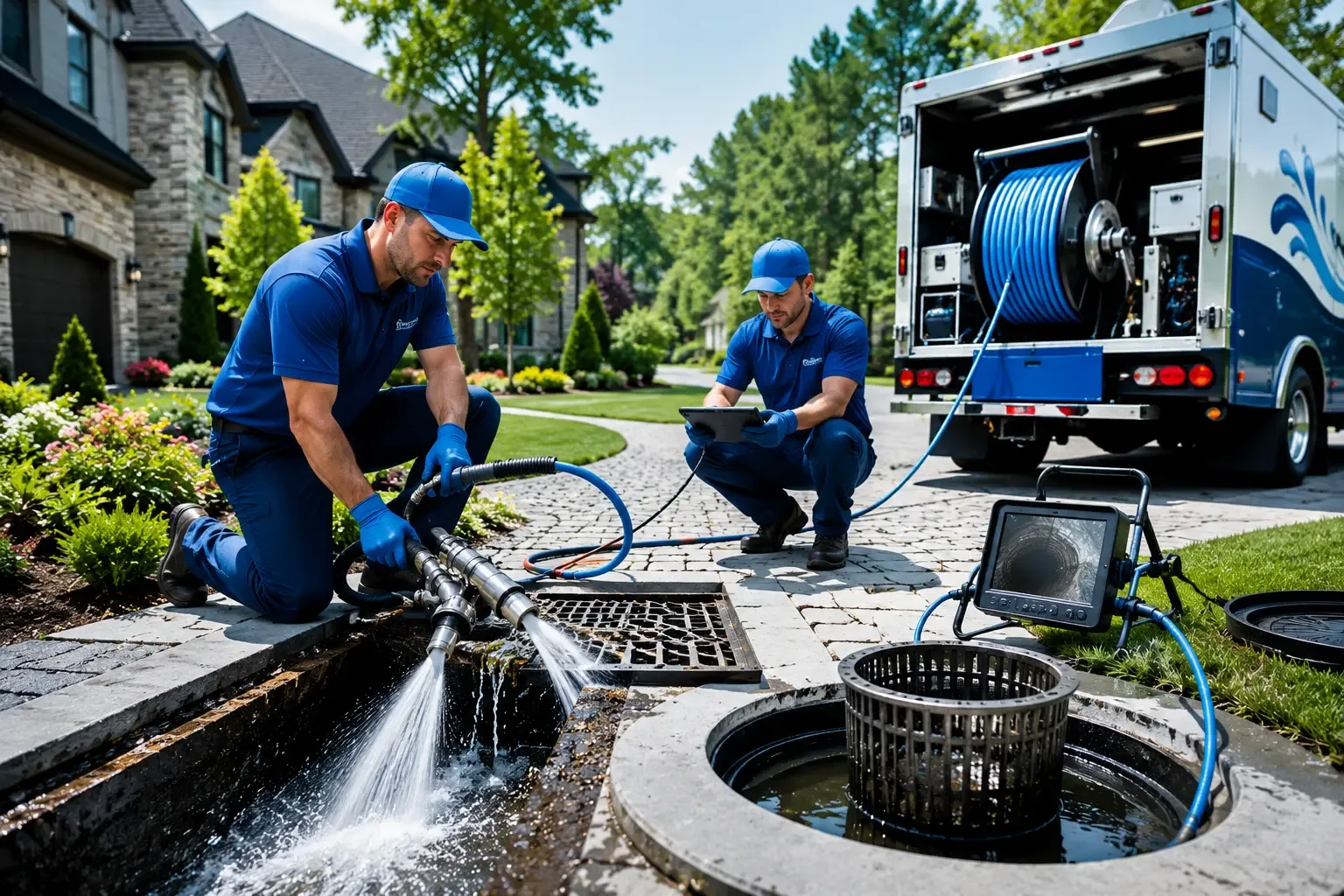 Local outdoor drain cleaning professionals in Folsom, LA
