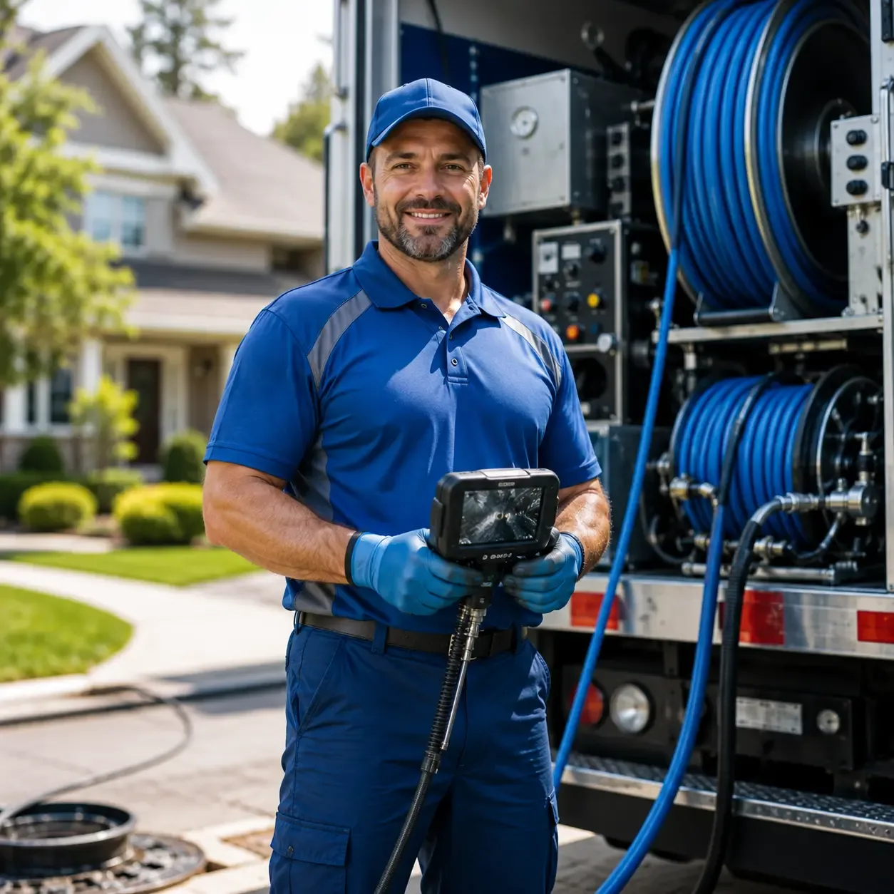 Local outdoor drain cleaning specialists in Folsom, LA